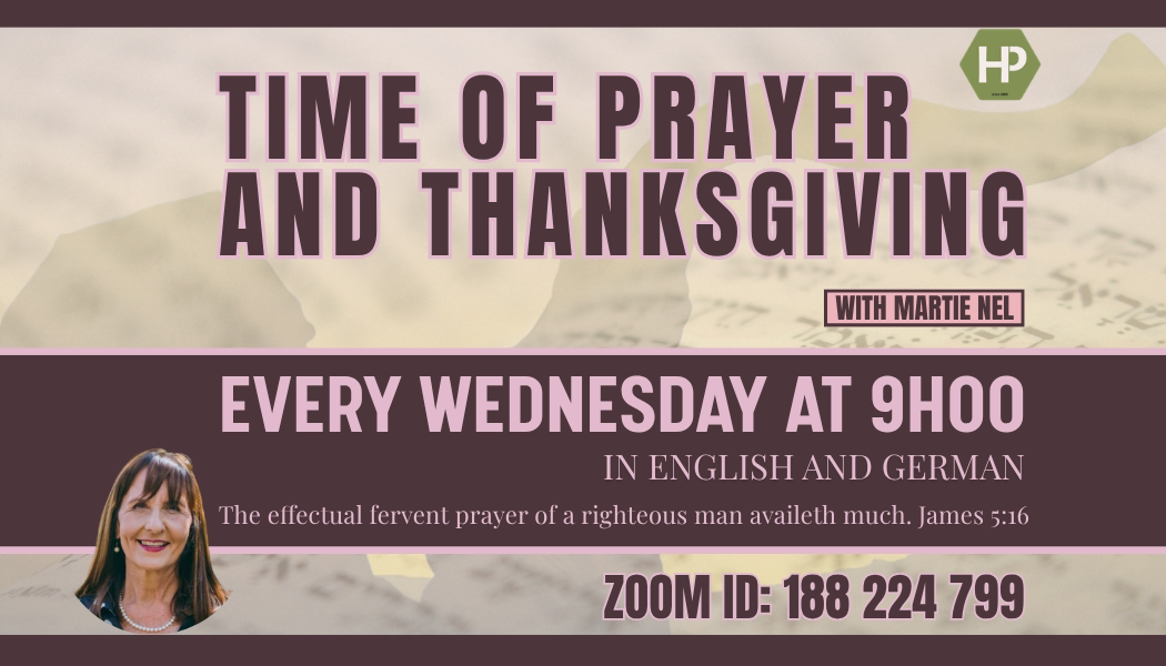 Prayer and Thanksgiving