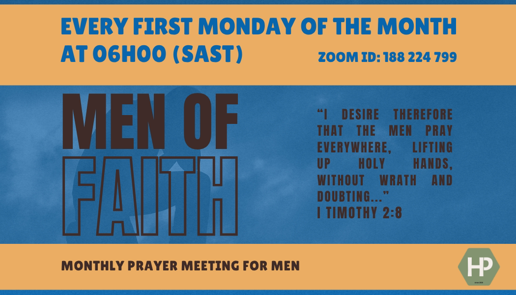 Men of Faith - Monthly Men's Prayer Meeting